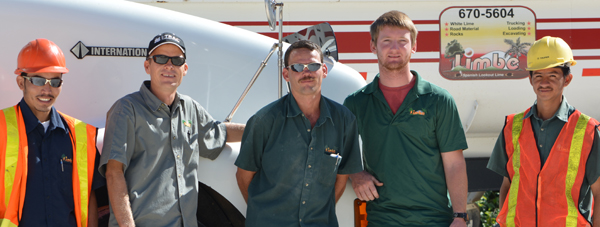 Limbe Crew. From left to right: Wilson, Milton, Burton, Richard, Fernando. (Missing in the photo: Cornelius)